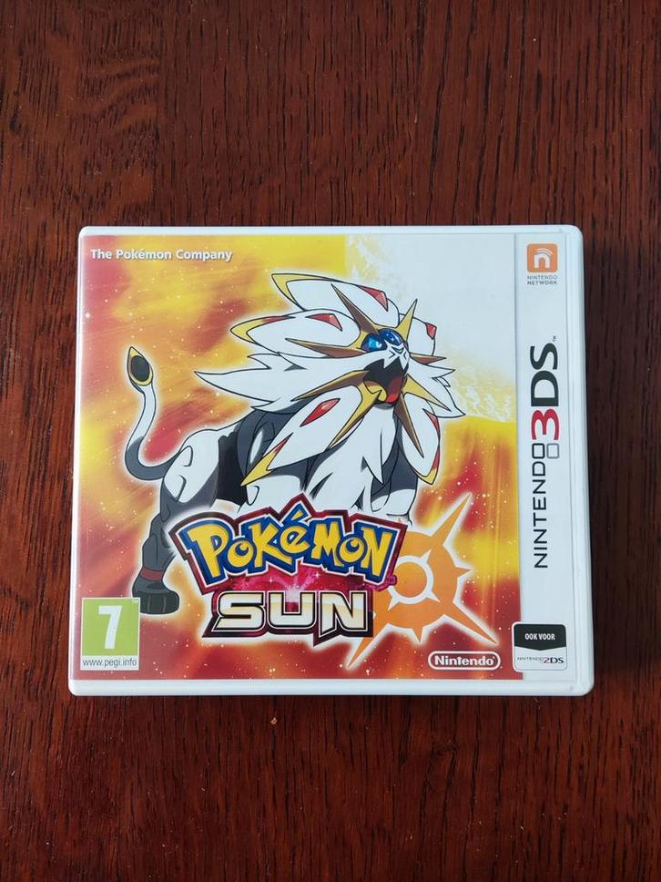 Pokémon Sun (3DS) - Compleet met boekjes!, Spelcomputers en Games, Games | Nintendo 2DS en 3DS, Zo goed als nieuw, Role Playing Game (Rpg)