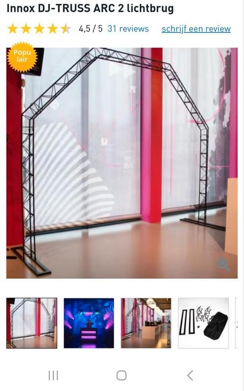 Truss Arc, Muziek en Instrumenten, Dj-sets en Draaitafels, Zo goed als nieuw, Overige merken, Ophalen