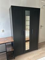 Brimnes Kledingkast - 117 x 190 cm, Ophalen, Met deur(en), 100 tot 150 cm, Glas