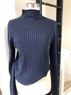 NIEUW Majestic Filatures trui met kaartjes, Blauw, Maat 42/44 (L), Nieuw, Ophalen of Verzenden