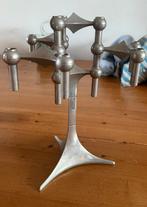 Frits Nagel Kandelaar, Antiek en Kunst, Antiek | Kandelaars, Ophalen of Verzenden, Koper of Brons