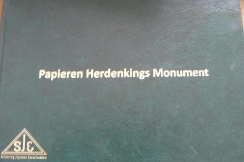 JAPANSE ERESCHULDEN / Papieren Herdenkings Monument / 41-45, Boeken, Geschiedenis | Vaderland, Gelezen, Verzenden