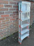 Huishoudtrap - keukentrap - ladder, Nieuw, Ophalen of Verzenden, Ladder, Opvouwbaar of Inschuifbaar