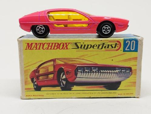 LAMBORGHINI MARZAL MATCHBOX  No20 UIT 1969 ONBESPEELD MET DO, Hobby en Vrije tijd, Modelauto's | Overige schalen, Zo goed als nieuw