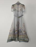 Linen - Zijde cocktail jurk Zimmermann, Overige kleuren, Verzenden, Zo goed als nieuw, Maat 36 (S)