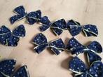 Kerst strikjes blauw, Diversen, Kerst, Ophalen of Verzenden, Zo goed als nieuw