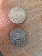 Nederlandse Gulden Munten - 1955 & 1956, 1 gulden, Koningin Juliana, Zilver, Ophalen of Verzenden