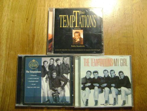 CD's van The Temptations (3x), Cd's en Dvd's, Cd's | R&B en Soul, Gebruikt, 1960 tot 1980, Ophalen of Verzenden