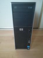 HP Z400, NVIDA NVS310., Computers en Software, Desktop Pc's, Ophalen of Verzenden, Zo goed als nieuw