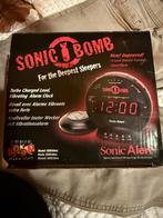 Sonic Bomb Wekker met Trilfunctie, Ophalen of Verzenden, Nieuw, Digitaal