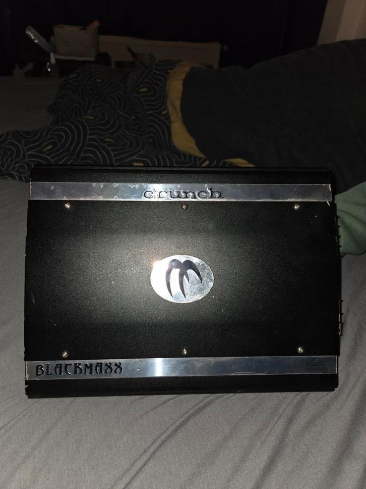 Crunch MXB2300 1200W Versterker - Auto Audio, Auto diversen, Autospeakers, Gebruikt, Ophalen of Verzenden