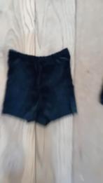 Turnbroekje velours zwart mt 128, Sport en Fitness, Turnen, Zo goed als nieuw, Turnbroekje, Zwart, Kindermaat 122 t/m 140