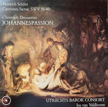 lp klassiek elpee vinyl Demantius Johannes Passion Schutz beschikbaar voor biedingen