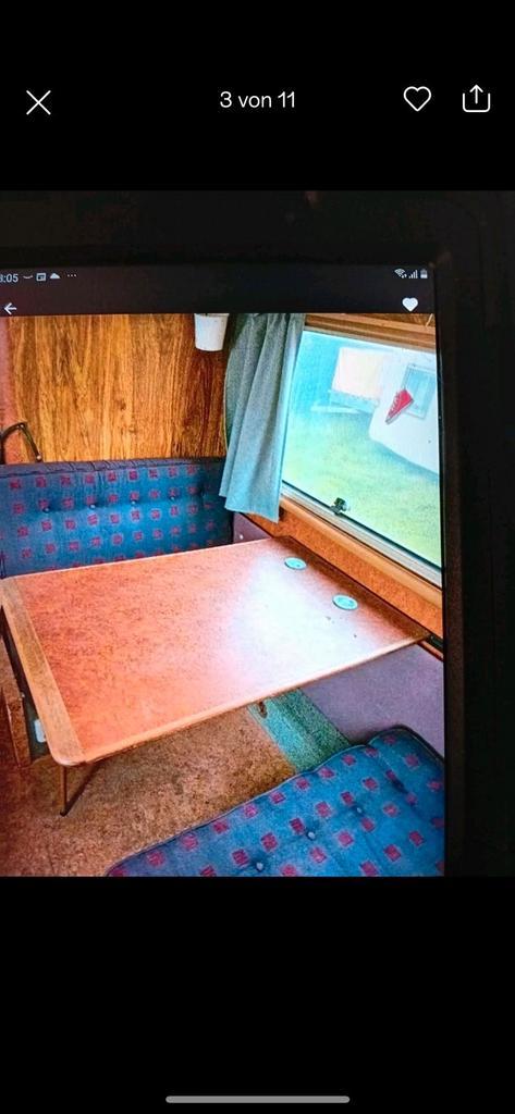 Complete dinette hymer S660 1982, Caravans en Kamperen, Camper-accessoires, Gebruikt, Ophalen