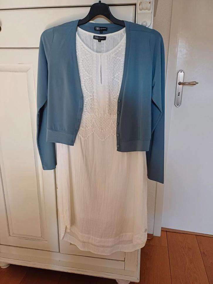 Zomerjurk, en vestje van Didi, maat S, Kleding | Dames, Jurken, Zo goed als nieuw, Knielengte, Ophalen of Verzenden