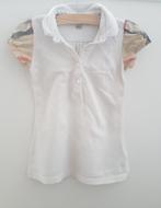 Burberry Baby shirtje pofmouw wit 74, Kinderen en Baby's, Babykleding | Maat 74, Nieuw, Ophalen of Verzenden