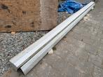 Zonnescherm 560cm, Ophalen, Gebruikt, Balk, Overige houtsoorten