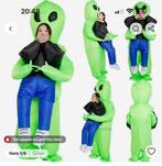 Grappig Alien Kostuum - Opblaasbaar, Maat 42/44 (L), Nieuw, Ophalen of Verzenden, Overige thema's