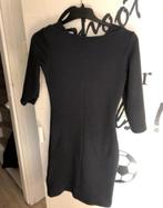 (50) Grijs / blauwe jurk. Maat M, Ophalen of Verzenden, Zo goed als nieuw, Blauw, Boven de knie