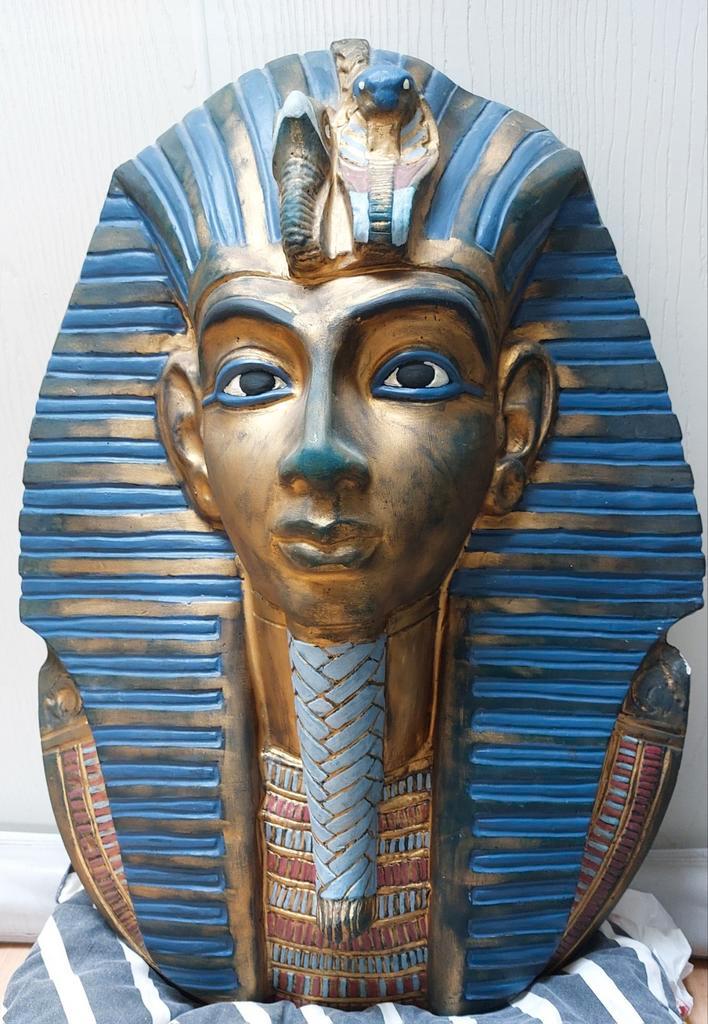 Groot dodenmasker van Toetanchamon, Huis en Inrichting, Woonaccessoires | Wanddecoraties, Gebruikt, Ophalen