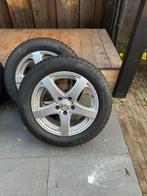 Winterbanden en Velgen Set Volvo V50 maat 215/55 R16, Ophalen, 16 inch, Banden en Velgen, Winterbanden