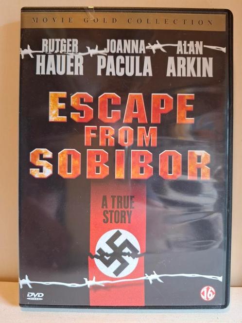 Escape from Sobibor (1987) ‧ WW2 Oorlog/Thriller ‧ DVD, Cd's en Dvd's, Dvd's | Thrillers en Misdaad, Zo goed als nieuw, Overige genres