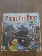 Bordspel ticket to ride Europe, Ophalen of Verzenden, Gebruikt