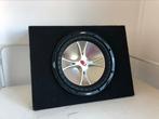 Kicker cvr 12 subwoofer in kist dubbelspoels, Ophalen of Verzenden, Zo goed als nieuw