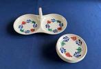 Boerenbont 7 delige petitfour set, Ophalen of Verzenden, Aardewerk, Boerenbont