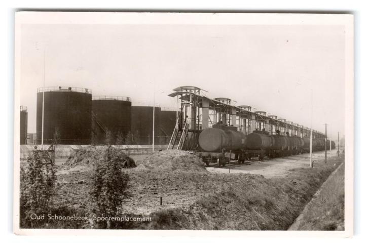 Schoonebeek, Oud Schoonebeek, Spooremplacement, Verzamelen, Ansichtkaarten | Nederland, Gelopen, Drenthe, 1940 tot 1960, Verzenden
