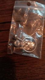 Heel veel piercings te koop aangeboden., Sieraden, Tassen en Uiterlijk, Piercings, Gebruikt, Staal, ., Oor- of Traguspiercing