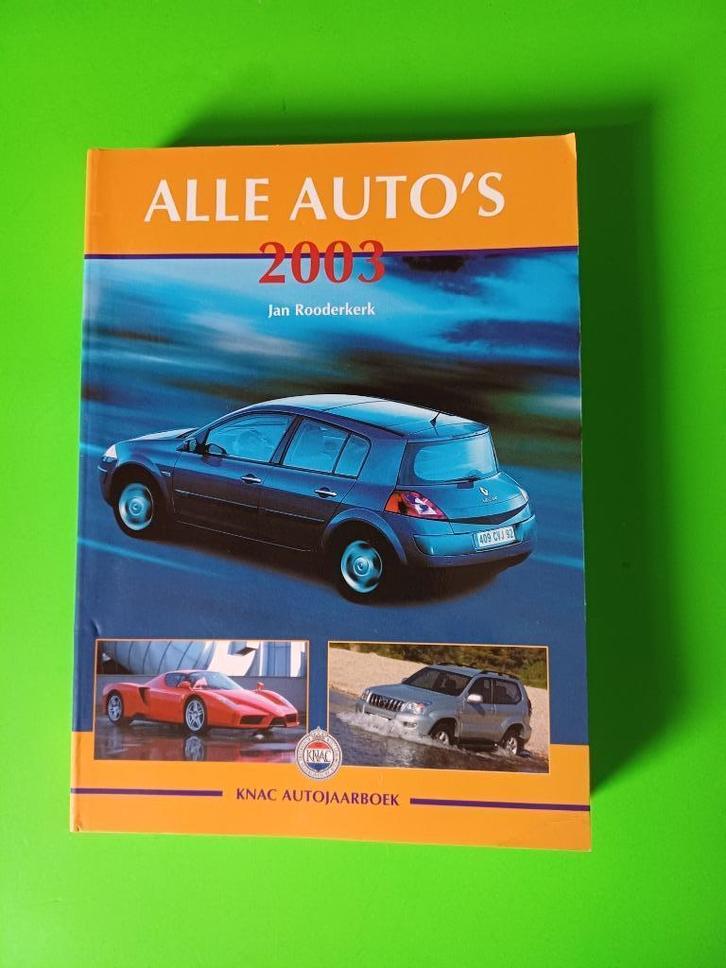 Boek - KNAC - Alle Auto's 2003, Boeken, Auto's | Boeken, Gelezen, Algemeen, Ophalen of Verzenden