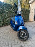 Vespa Primavera 2016 – Custom blauw, topstaat, lage km-stand, Fietsen en Brommers, Scooters | Vespa, Overige modellen, Maximaal 45 km/u