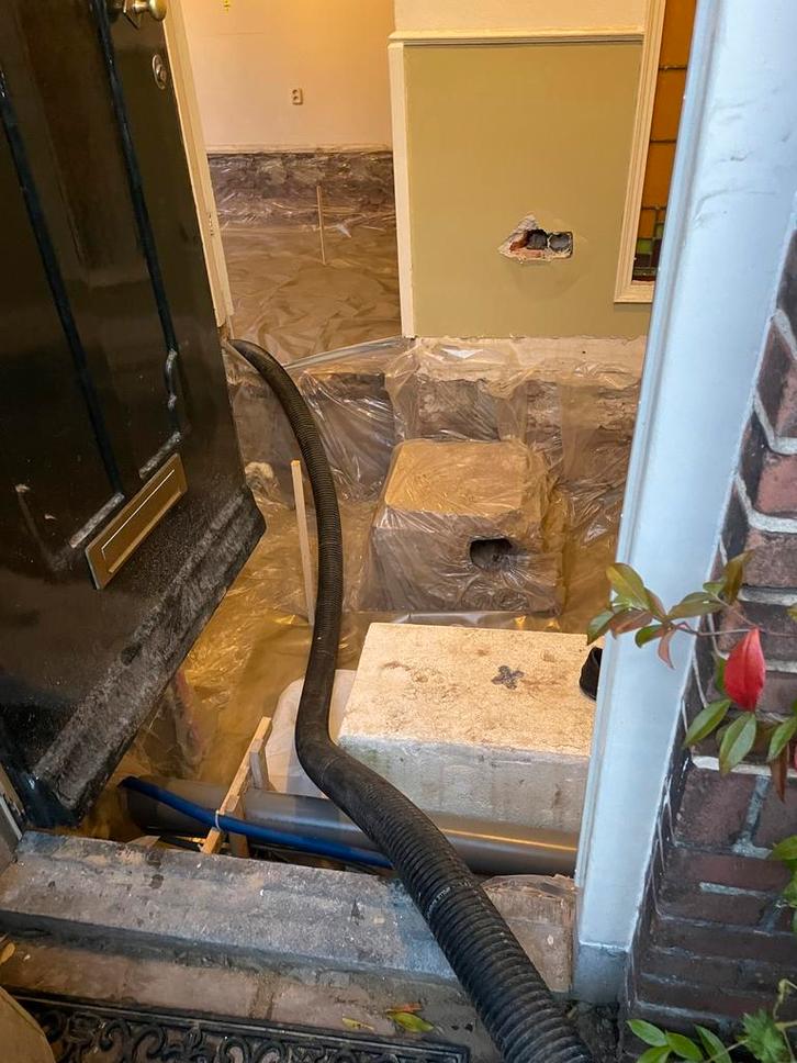 Schuimbeton storten: Tempex en kippengaas, Doe-het-zelf en Verbouw, Overige Doe-het-zelf en Verbouw, Gebruikt, Ophalen of Verzenden