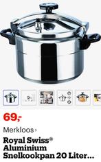 Snelkookpan 20 liter, Ophalen of Verzenden, Zo goed als nieuw, Rvs
