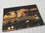 Hongkong - Aberdeen - Night scene with floating restaurants, Ongelopen, Ophalen of Verzenden, Buiten Europa, 1980 tot heden