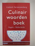 L. Spreeuwenberg - Culinair woordenboek Engels-Nederlands, L. Spreeuwenberg, Ophalen of Verzenden, Zo goed als nieuw