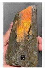 Korting Spectroliet Gold, 930 gram, 13 x 8 x 5 cm, Verzamelen, Mineralen en Fossielen, Ophalen of Verzenden