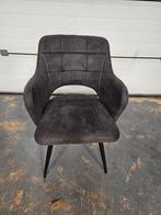 Eetkamerstoel Zala antraciet - Meerdere beschikbaar!, Antiek en Kunst, Ophalen