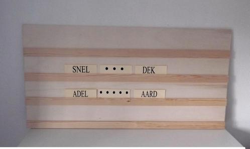 groepsactiviteit voor (dementerende) ouderen, woordkoppelen, Hobby en Vrije tijd, Gezelschapsspellen | Overige, Nieuw, Ophalen