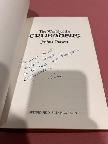 The World of the Crusaders - Joshua Prawer beschikbaar voor biedingen