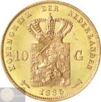 Nederland - 10 Gulden / tientje 1885 Willem III - GOUD, Postzegels en Munten, Munten | Nederland, Goud, Ophalen of Verzenden, Koning Willem III