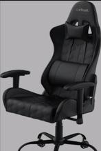 Trust GXT 708 resto gaming stoel zwart, Huis en Inrichting, Bureaustoelen, Zo goed als nieuw, Zwart, Ophalen