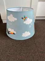 Lampenkap kind / baby lucht, wolken, vogels, Ophalen of Verzenden, Zo goed als nieuw, Rond, Minder dan 25 cm