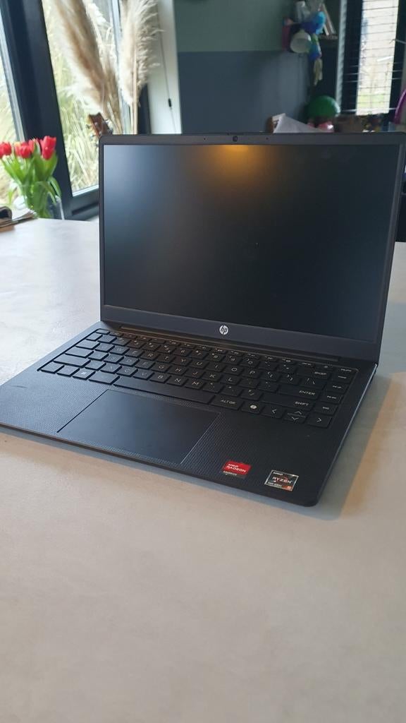 HP Laptop 14-em0959nd, 256 GB, Met videokaart, 2 tot 3 Ghz, Qwerty