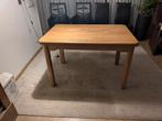 Uitschuifbare eettafel, Huis en Inrichting, Tafels | Eettafels, Ophalen, Zo goed als nieuw, Rechthoekig, 50 tot 100 cm