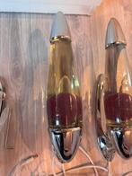 2x Mathmos lavalamp voor aan de muur, Ophalen of Verzenden, Zo goed als nieuw, Glas, Jaren 50