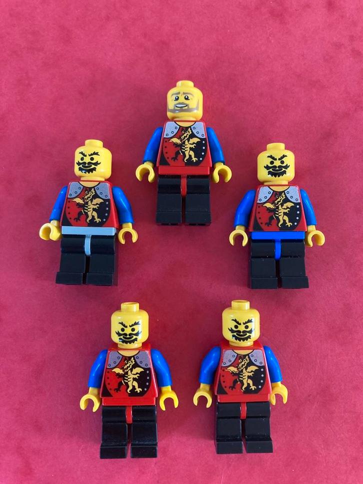 Lego Dragonmaster minifig (5x), Kinderen en Baby's, Speelgoed | Duplo en Lego, Zo goed als nieuw, Lego, Losse stenen, Verzenden