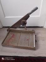 Vintage werkende Ideal papiersnijder 37 x 24 cm, Ophalen of Verzenden