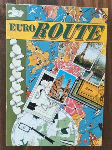 Euro Route (bordspel Jumbo, 1977) (Europa, kennis, vragen)